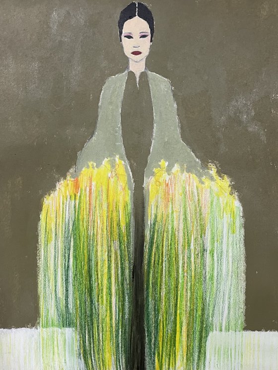 Girl with a Bouquet