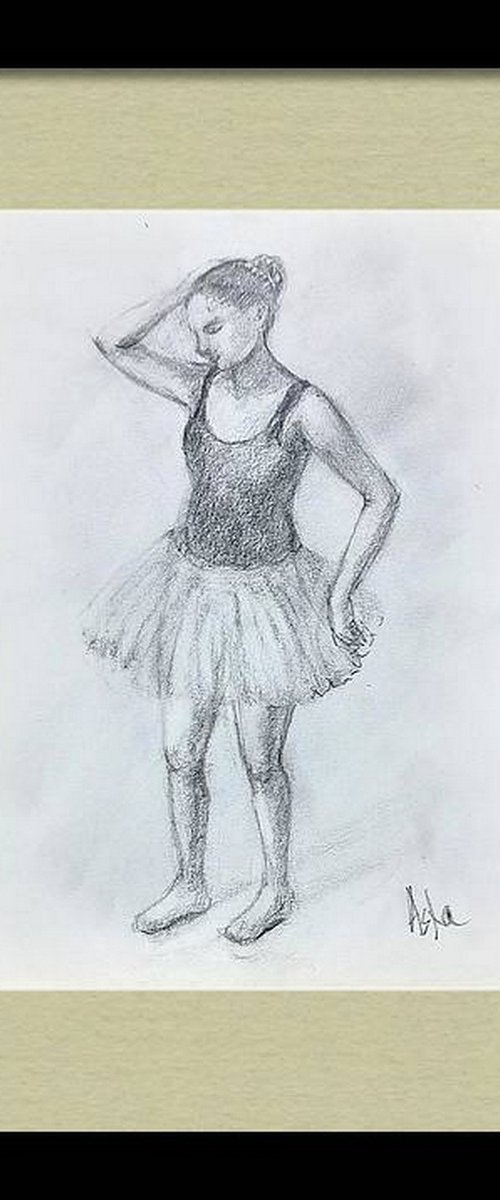 Degas inspired Ballerina 6 by Asha Shenoy