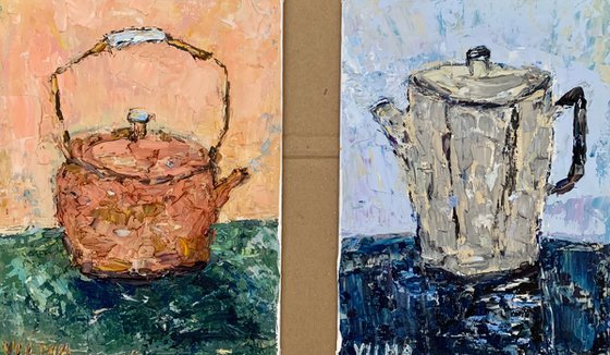 Still life with teapot