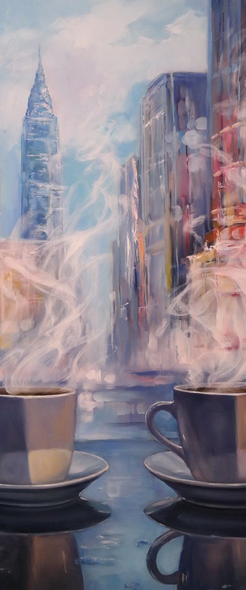 "Morning in the metropolis" by Gennady Vylusk