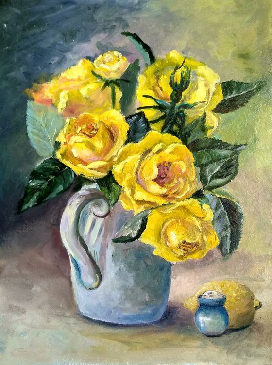 Yellow roses