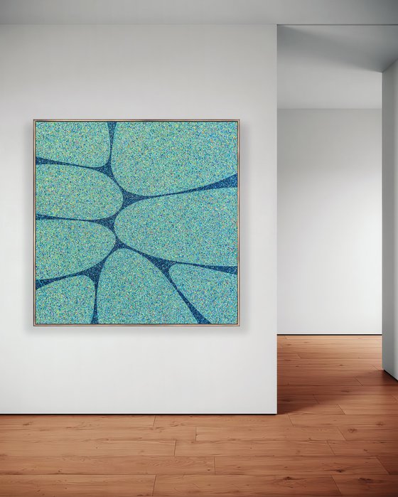 Placed close to each other