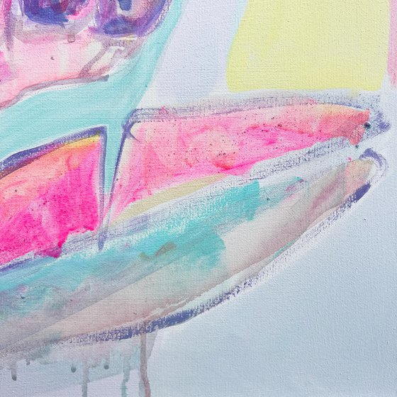 Pink and Blue Banana Study