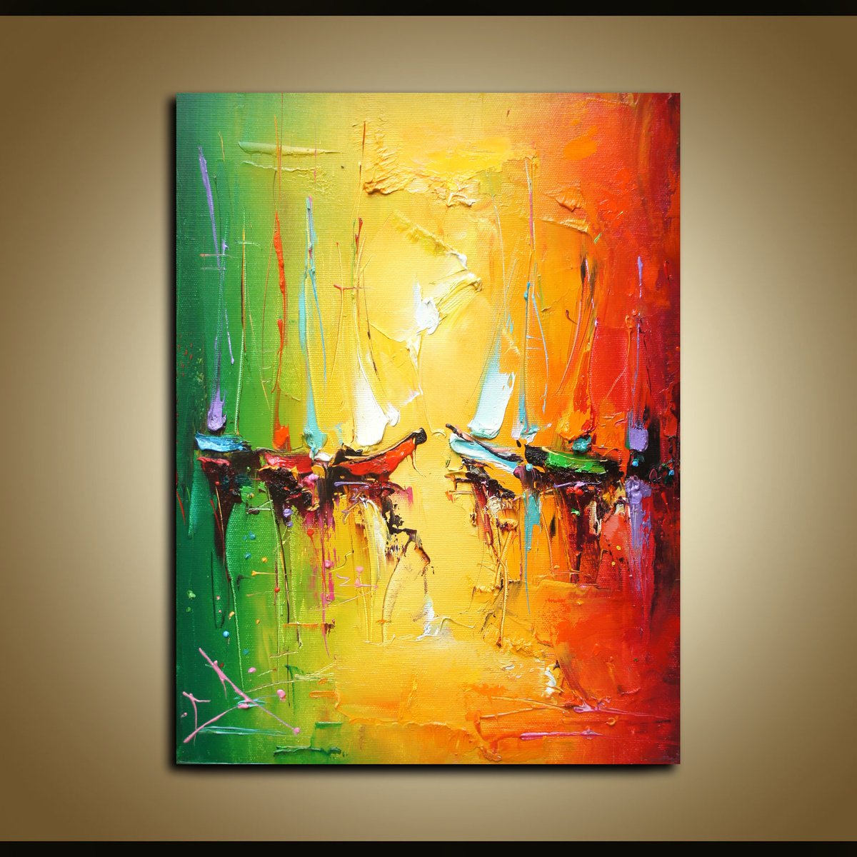 Improvisation By Stanislav Lazarov, 12 X 16, Artwork For Sale On Artfinder