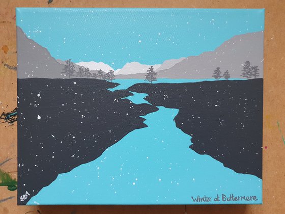 Winter at Buttermere, The Lake District