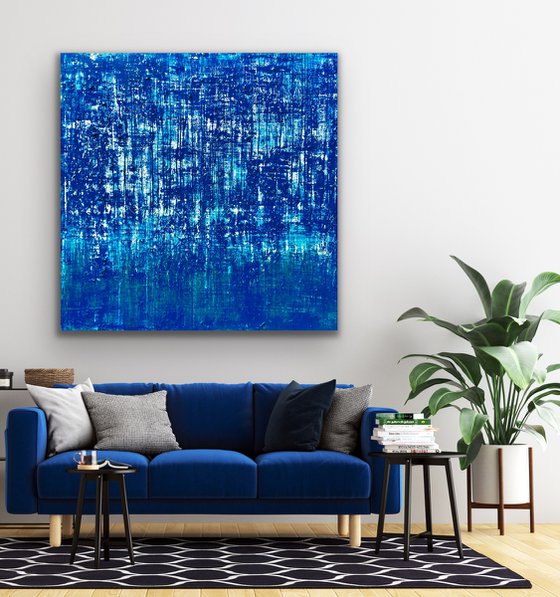 Bringing Down The Blues (XL 48x48in)