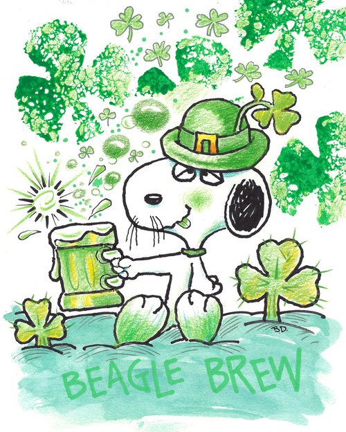 Beagle Brew Happy St. Pats by Ben De Soto