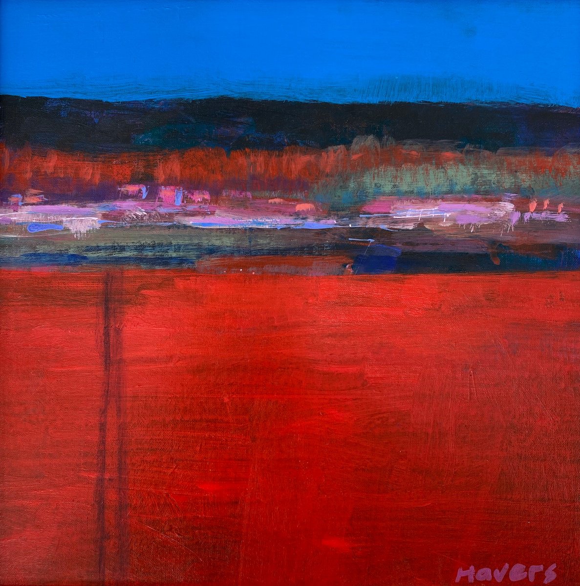 Blue Sky Red Land by Chrissie Havers