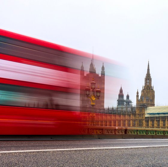 159 London Bus 1/20  12"X8"