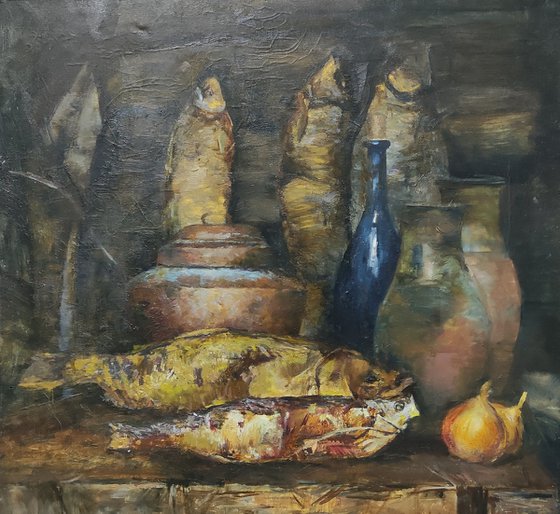 Still life with fish