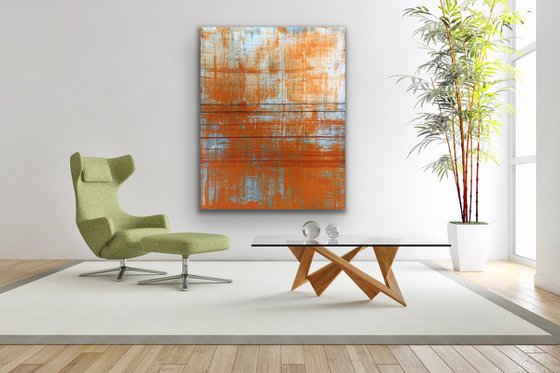 Crossing Orange (XL 60x48in)