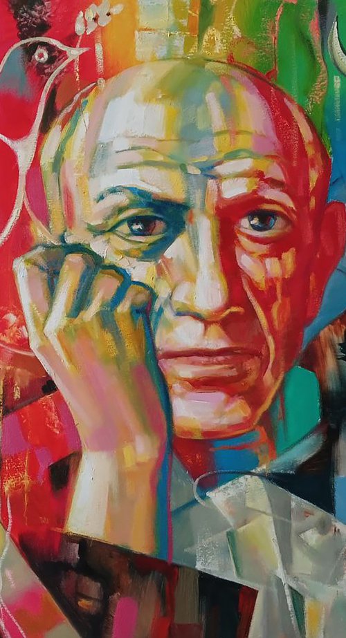 Picasso in Thought by Anatolii Tarabаnov