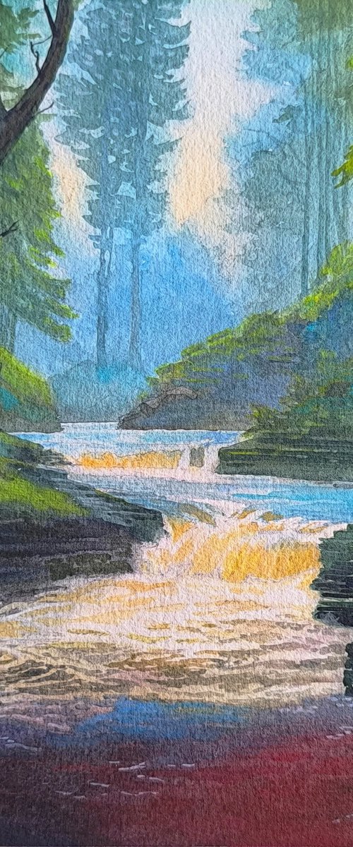 Whisky River by Neil McVicar