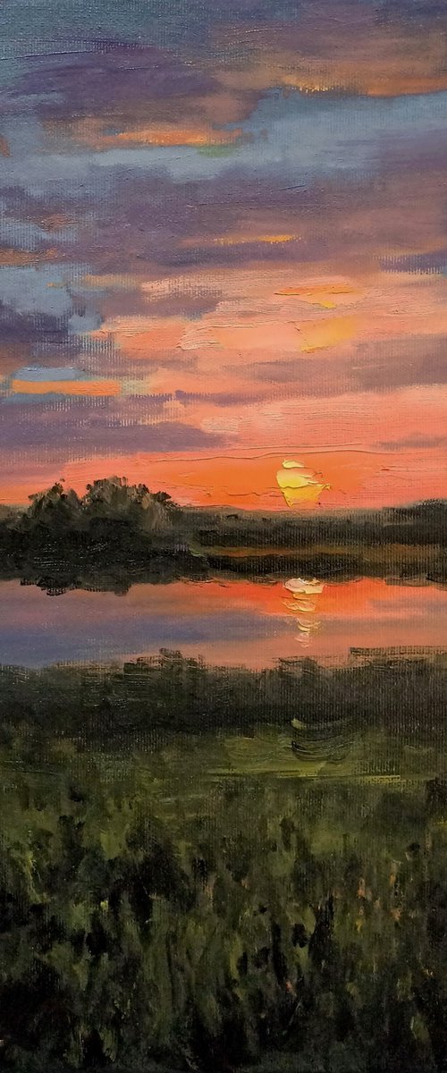 Evening calm by Oleh Rak