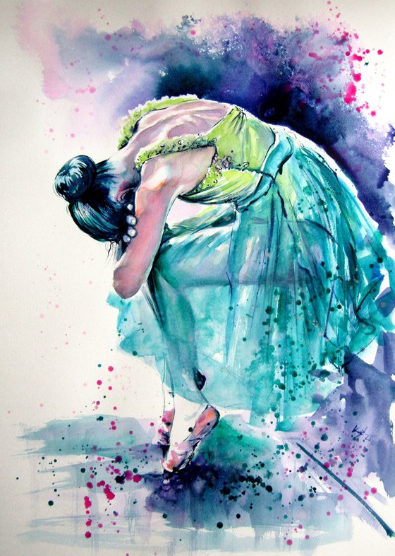 Resting ballerina II