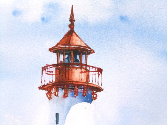 Lighthouse sunny day