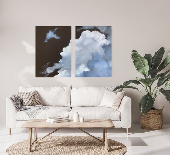 CLOUDSCAPE SET OF 2