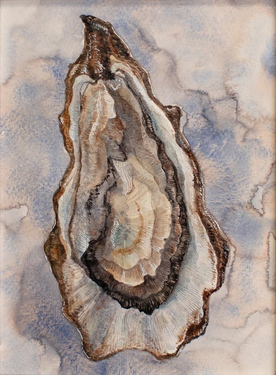 Watercolor oyster