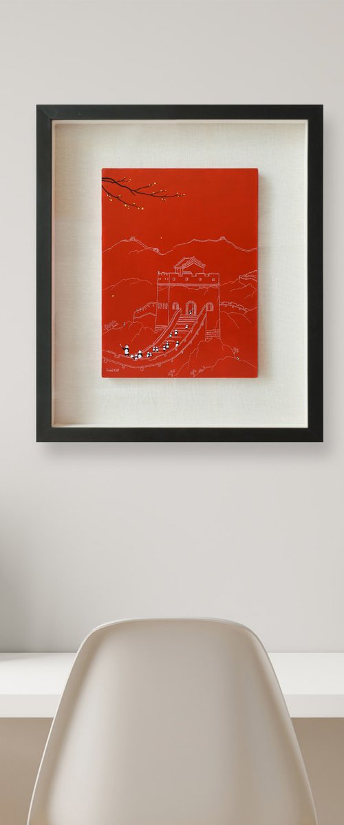 Sightseeing No.9 ( Original ) by Yuan Hua Jia