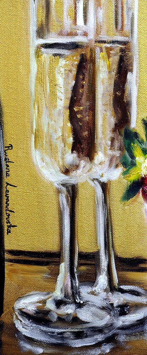 Champagne Wishes by Ruslana Levandovska