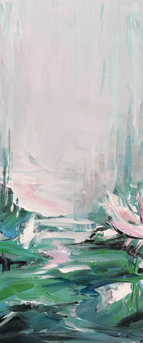 Water lilies no 197 by Liliana Gigovic