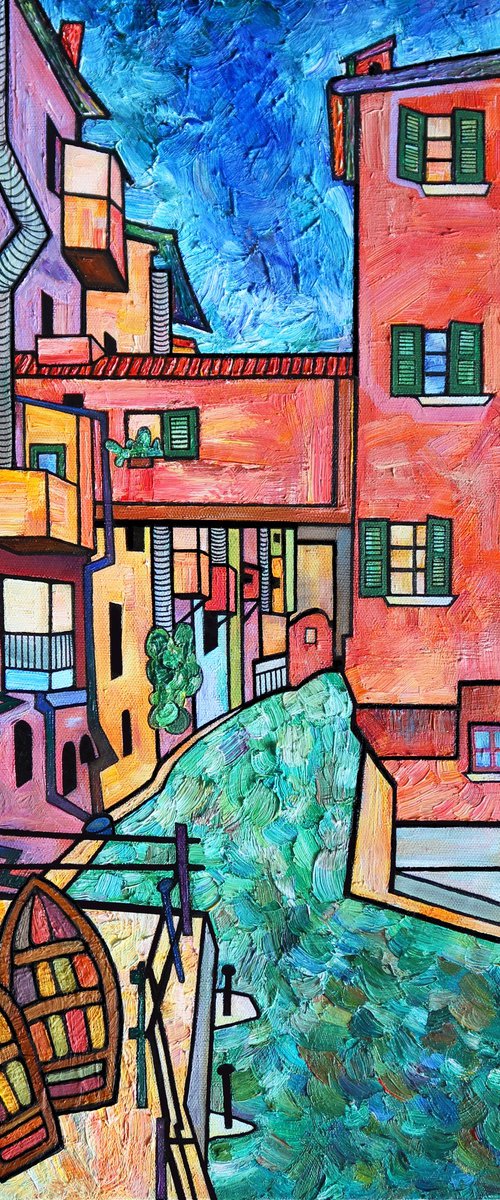 Night Bologna walks #4 by Nikita Ostapenco