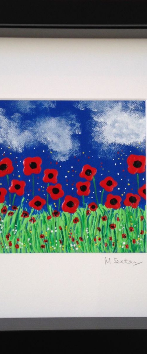 Poppies II by Miki Sexton