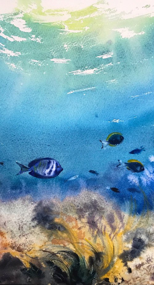 Undersea world #6 by Eugenia Gorbacheva