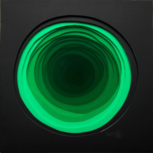 Green Whirlpool by Olga Skorokhod