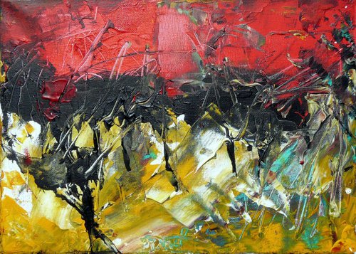 abstract orchard by Jacques Donneaud