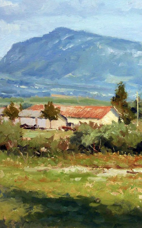 Farm near Mison by Pascal Giroud