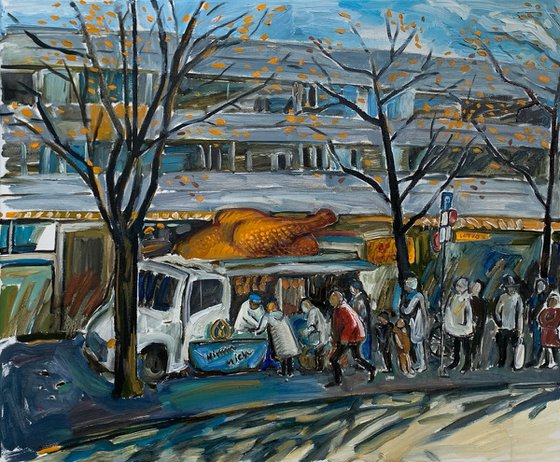 Landscape with a Chicken