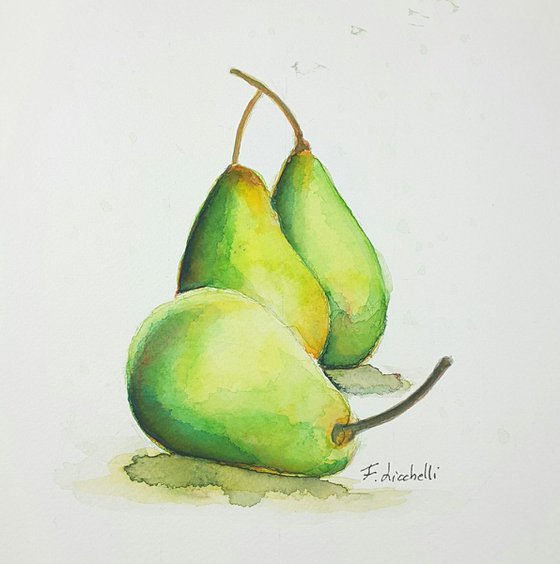 Green pears