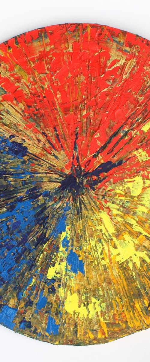Colour wheel I by Paul J Best