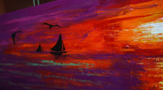 Sunset III  /  ORIGINAL PAINTING