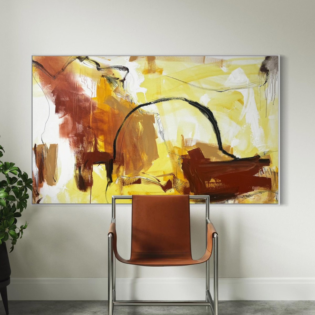 Between Thunder By Cheryl Harrison Ma, 59 X 35, Artwork For Sale On Artfinder