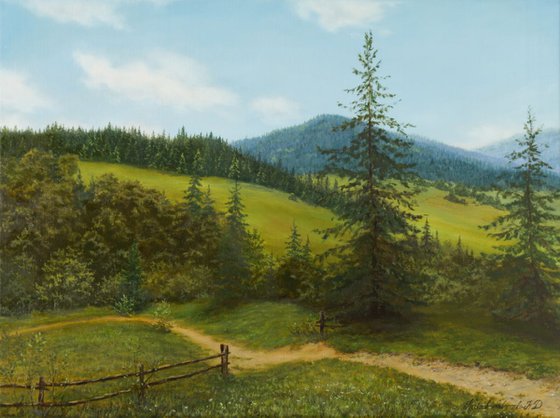 The Carpathian landscape