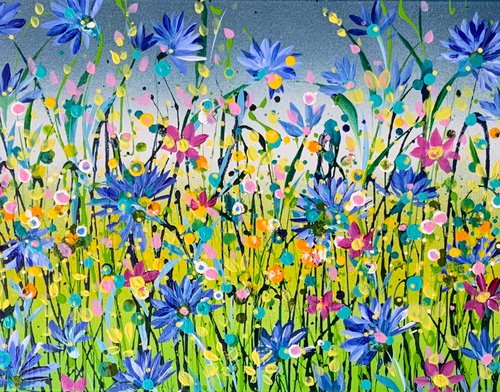 Beautiful Flower Garden II by Jan Rogers