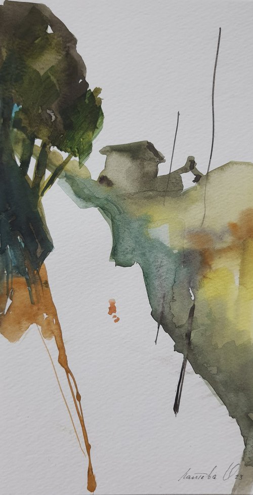 Watercolor drawing 4 by Olha Laptieva
