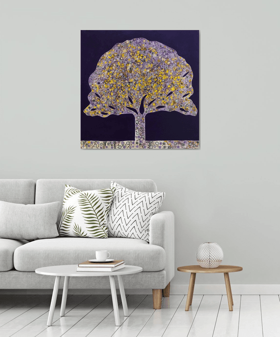 Elaborate Tree Purple CZ19041