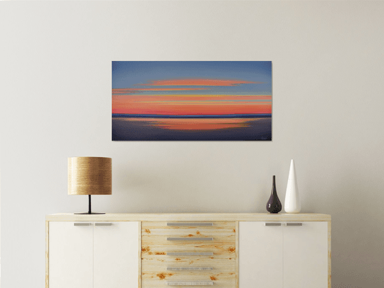 Twilight Mood - Abstract Beach