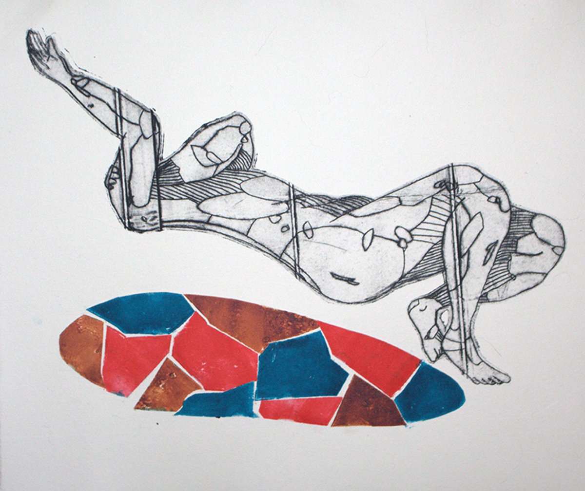 Abstract Limited Edition Print , Body 5.0 By Isabellangela Germinario, 11 X 9, Artwork For Sale On Artfinder