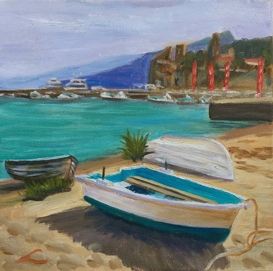 The boats of Cefalu