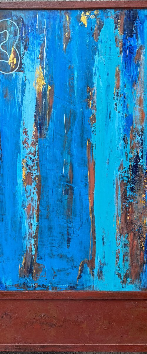 Rusty 13th door by paola vignola
