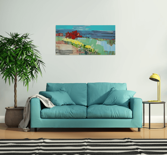 Flowers in the water