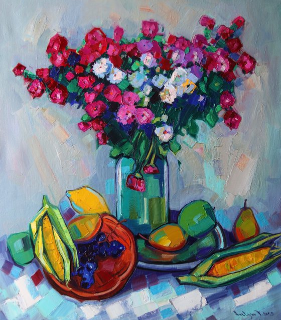 Still life with flowers