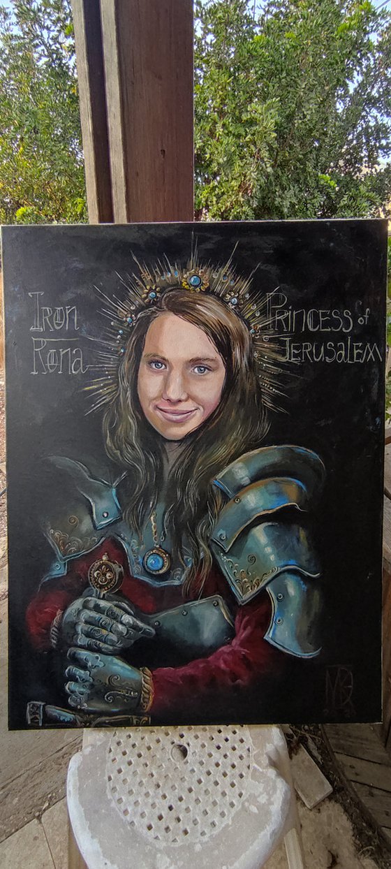 Princess of Jerusalem (portrait commission from a photo)
