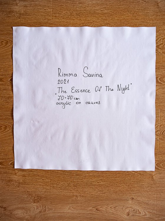 Violet dreams of the night