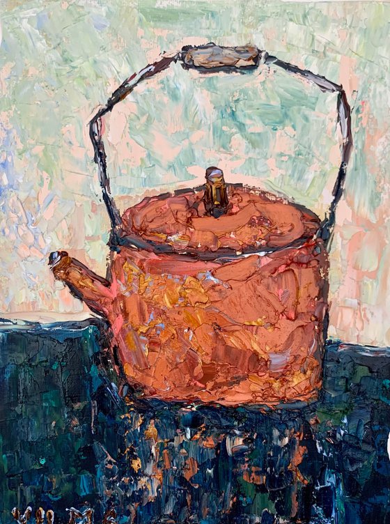 Still Life with a Copper Teapot