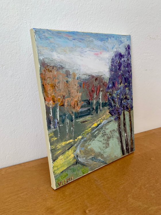 Landscape with trees